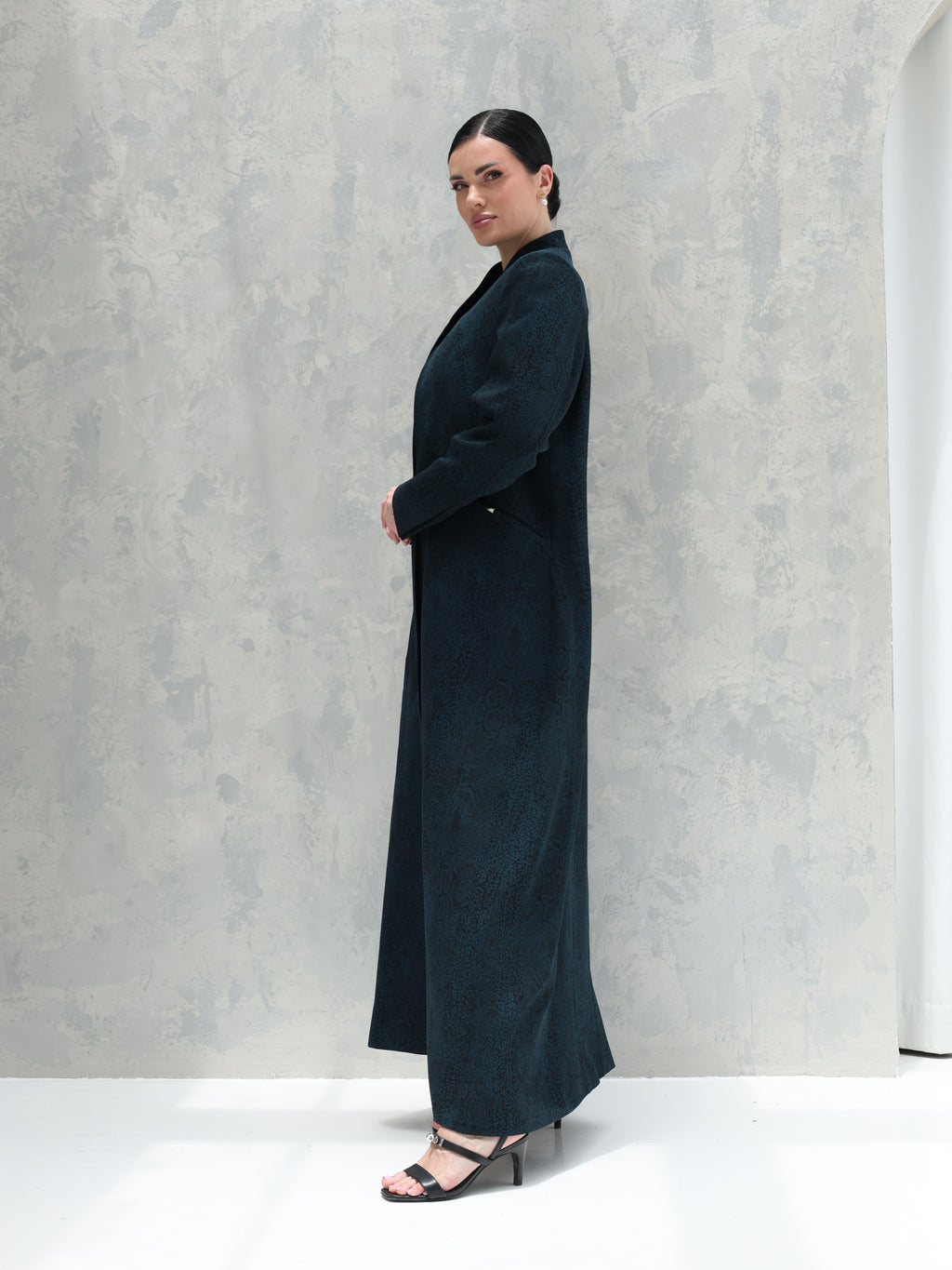 Everyday Collection Abaya — Dark Petrol Teal