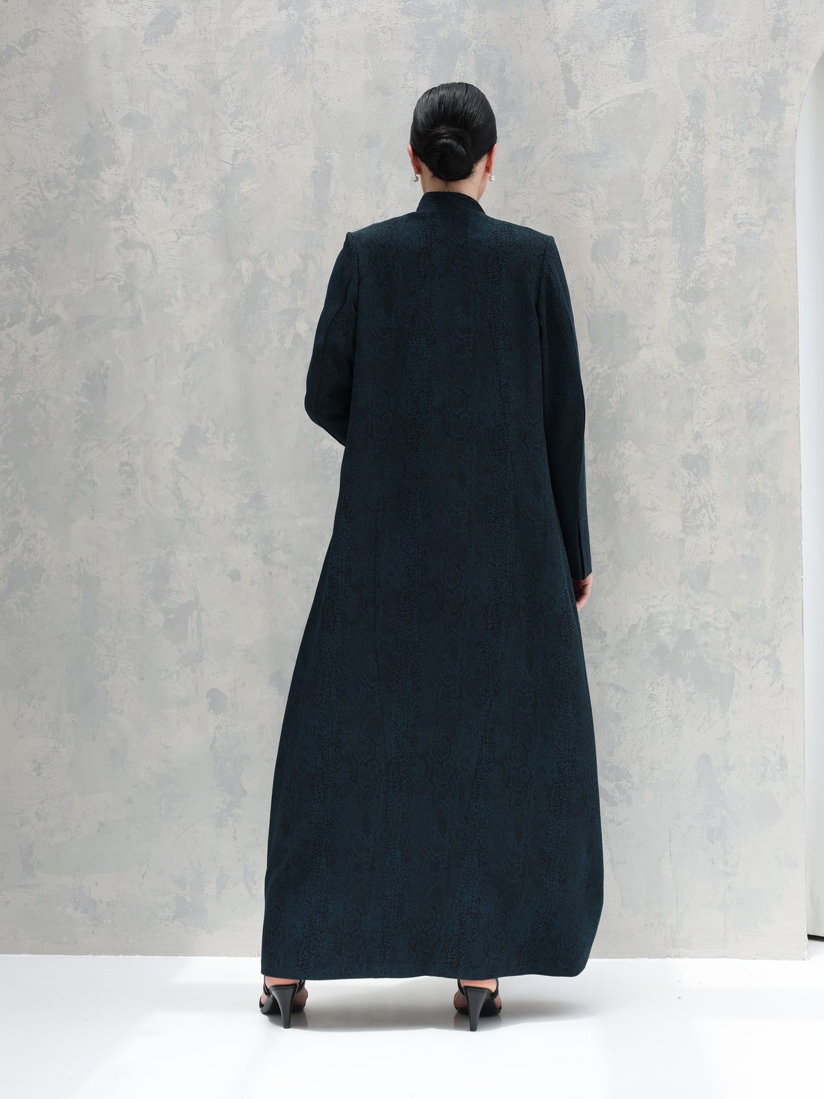 Everyday Collection Abaya — Dark Petrol Teal