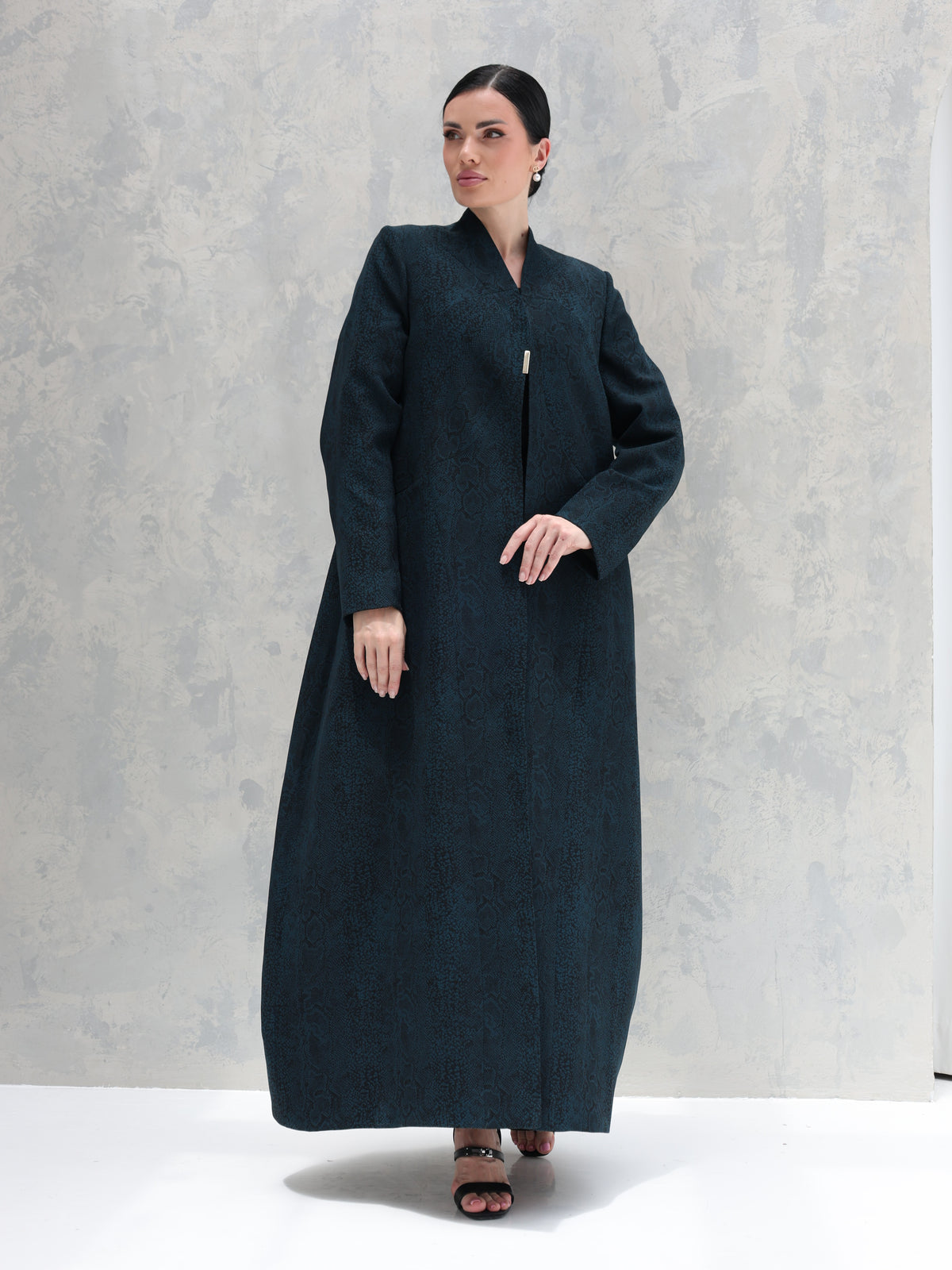 Everyday Collection Abaya — Dark Petrol Teal