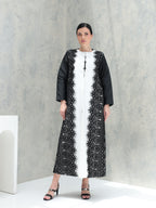Everyday Collection Abaya — Black & White