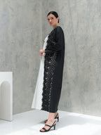 Everyday Collection Abaya — Black & White