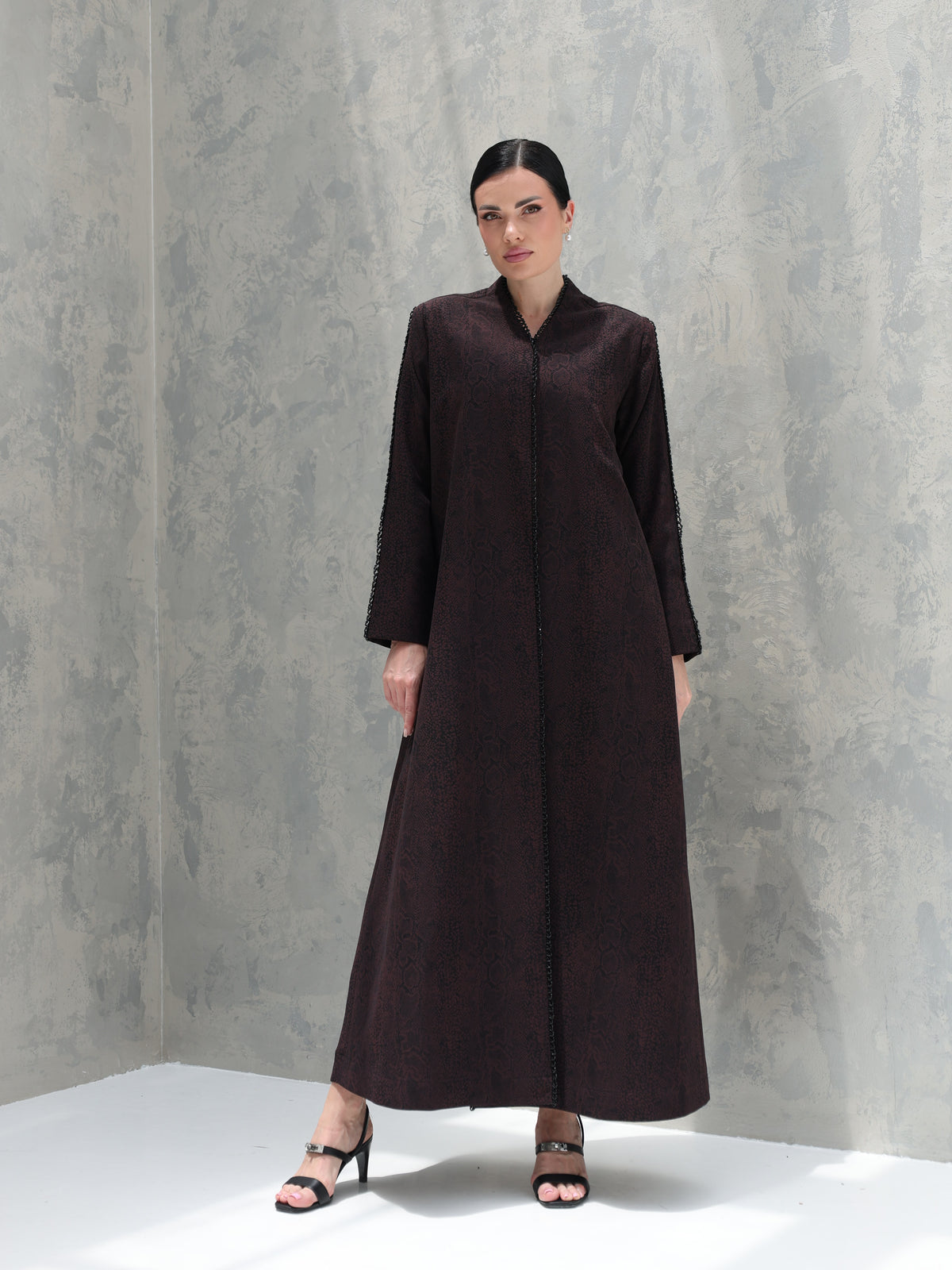 Everyday Collection Abaya — Burgundy