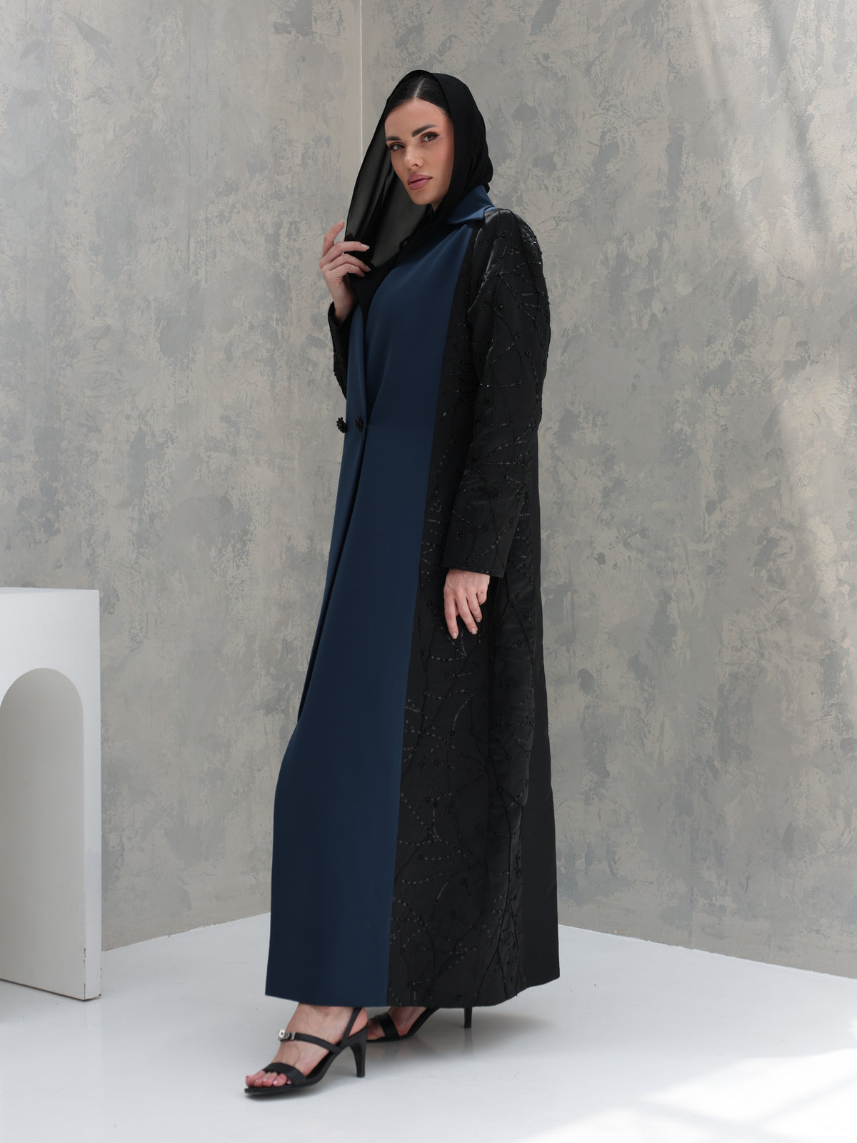 Everyday Collection Abaya — Dark Navy Blue