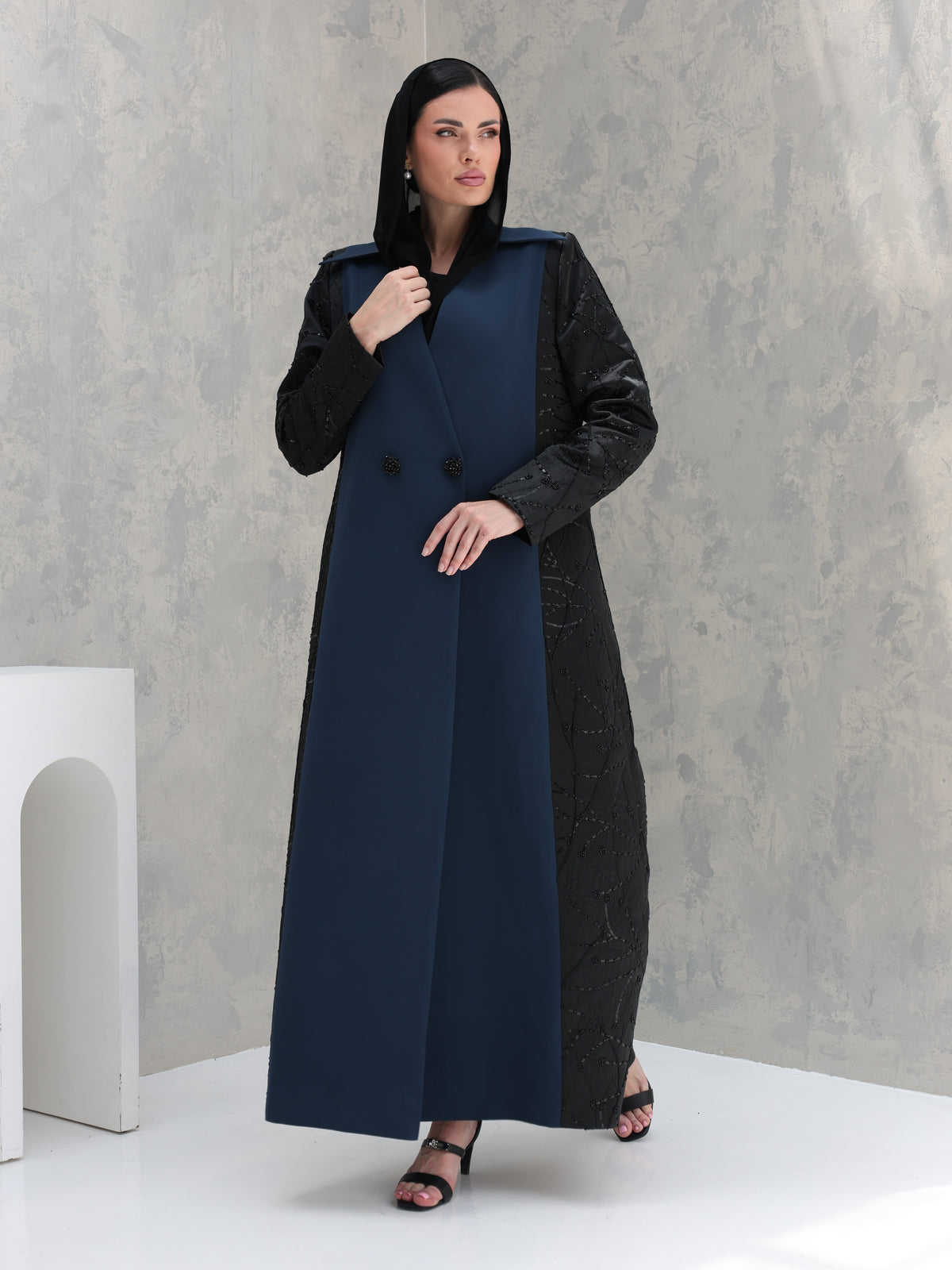 Everyday Collection Abaya — Dark Navy Blue
