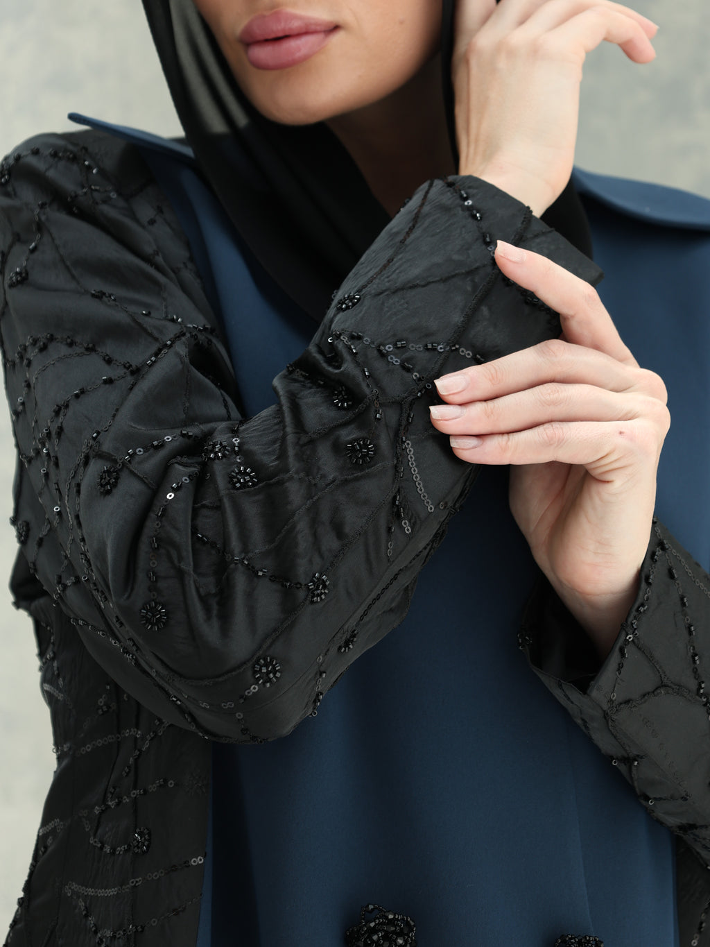 Everyday Collection Abaya — Dark Navy Blue