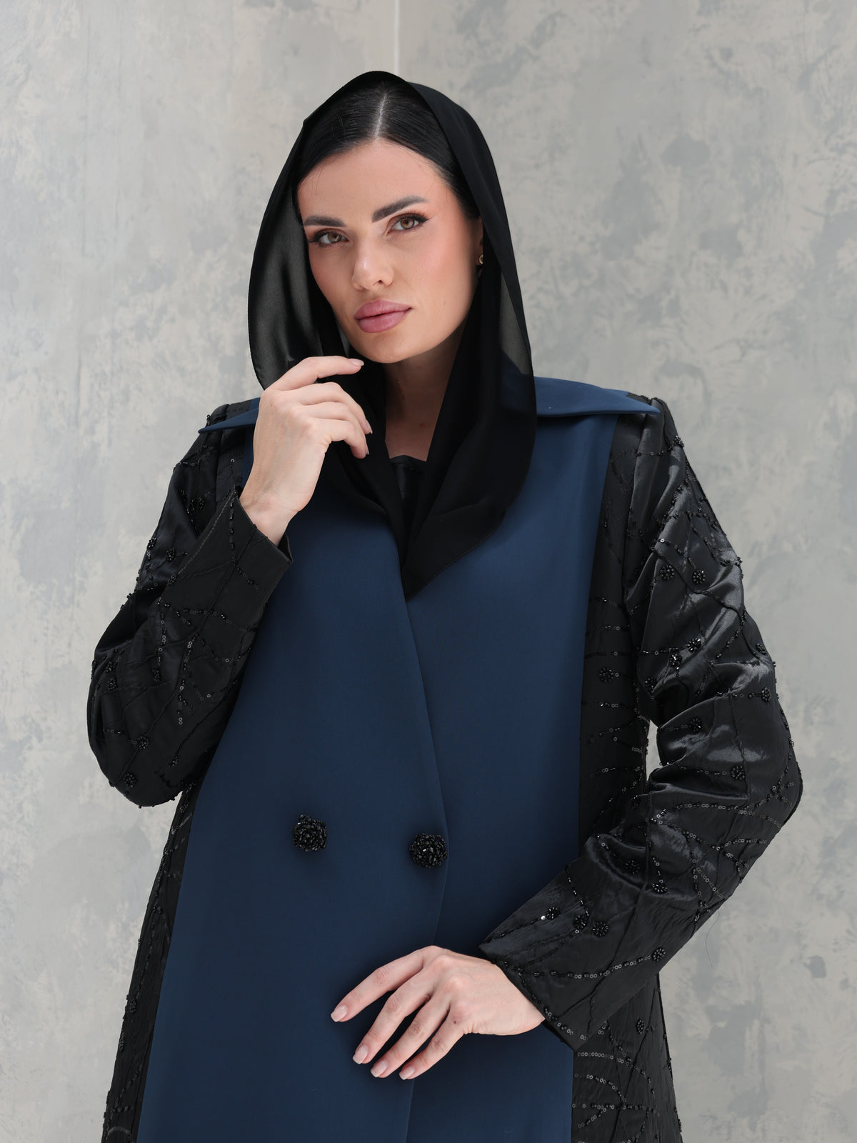 Everyday Collection Abaya — Dark Navy Blue